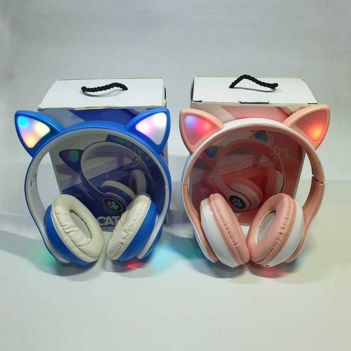 Навушники з вушками та лапками AKS-28