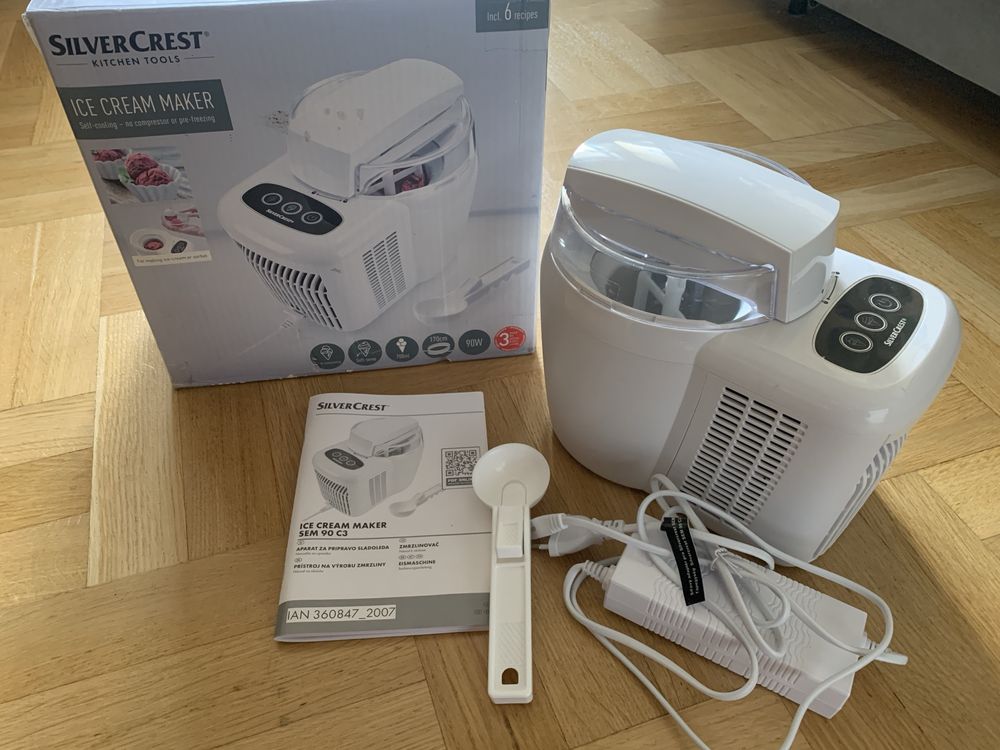 MASZYNKA do lodów i sorbetów  SILVERCREST