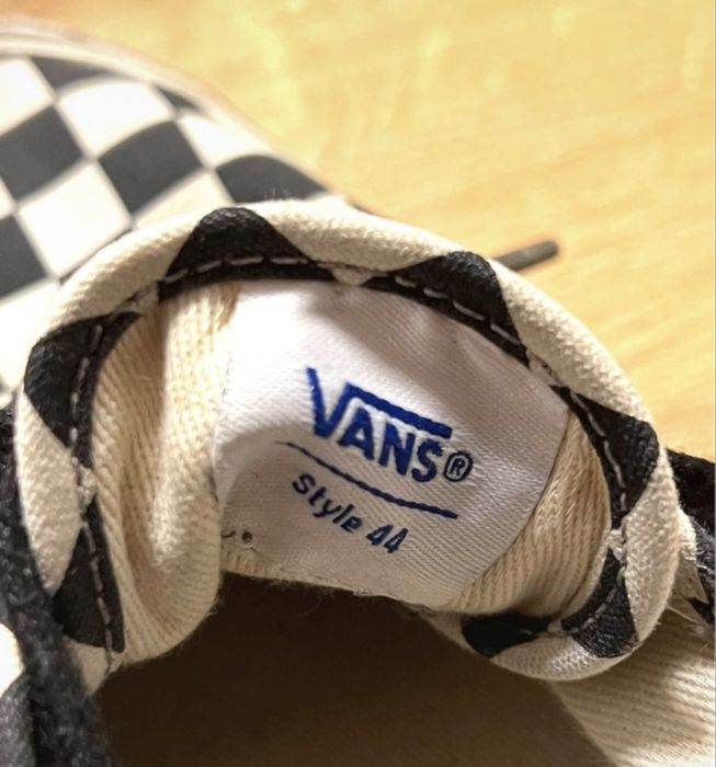 Vans New Era Checkerboard 44 Style Buty
