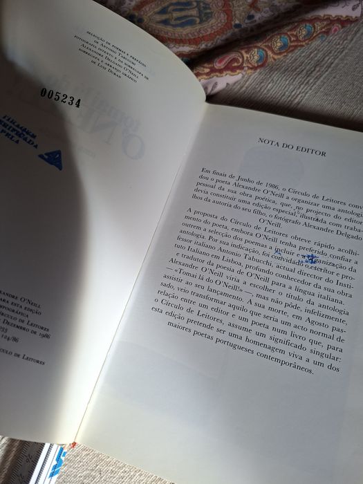 Antologia de Alexandre O´Neill poesia portuguesa
