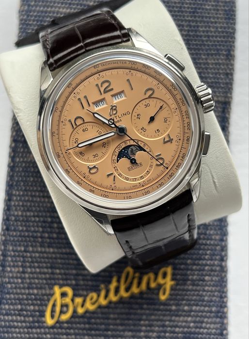 Breitling Premier B25 DATORA 42 moonphase omega rolex