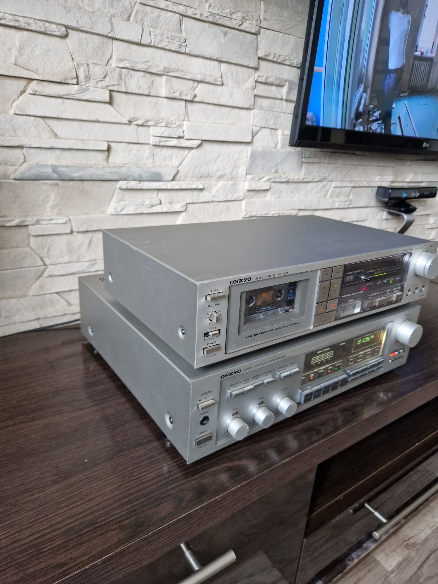 Wzmacniacz i Deck   Onkyo