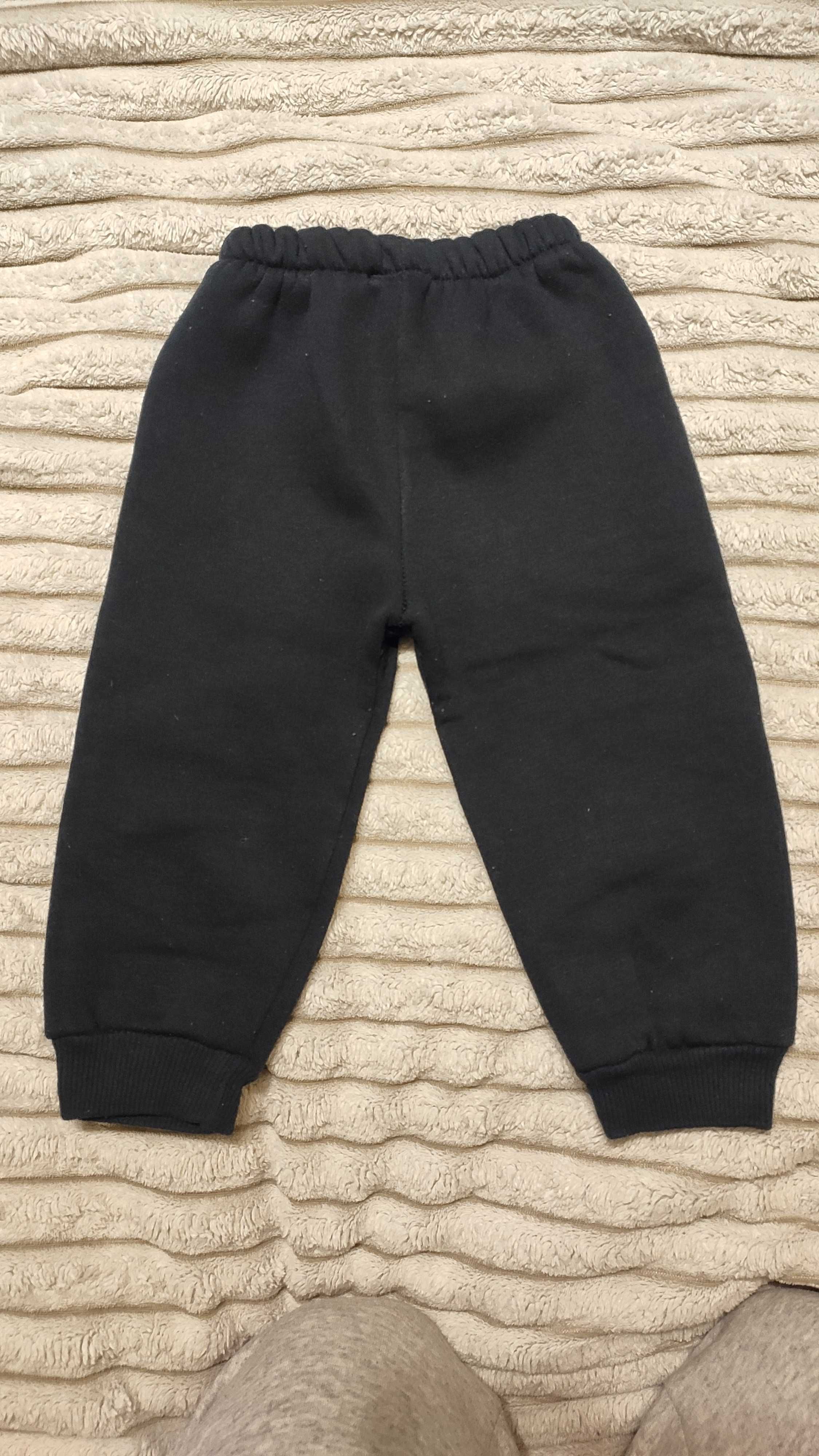 Теплые штаны на флисе детские 2 года