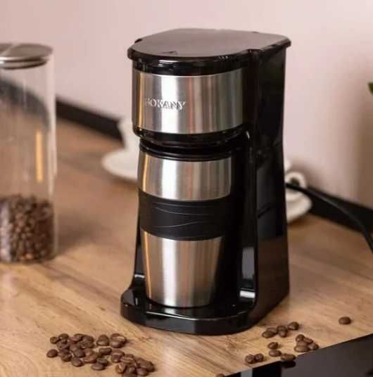 Кавоварка електрична Sokany SK-04028 для меленої кави, 420 мл