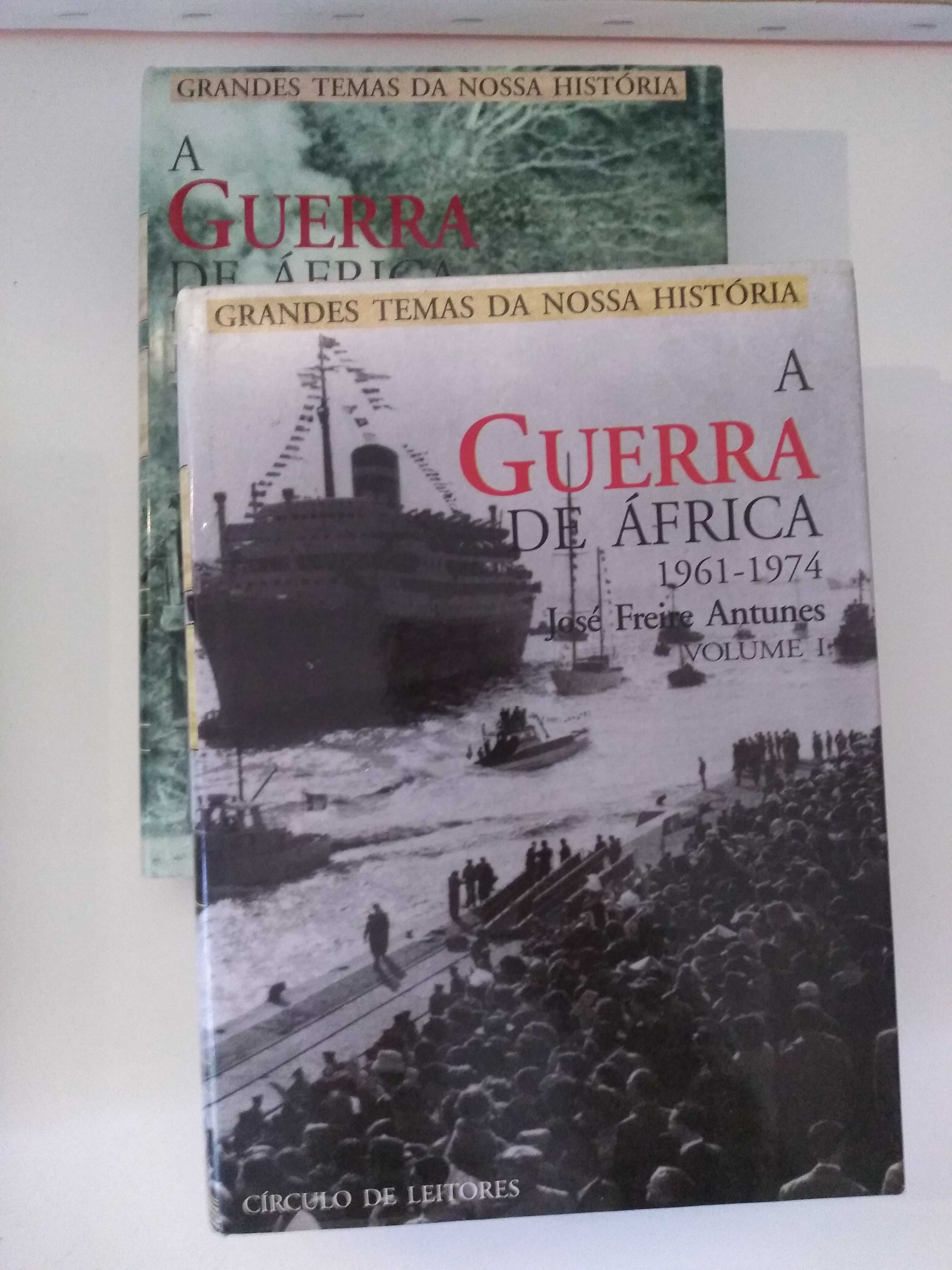 4 Livros A Guerra de África + História Comparada Portugal, Europa, ...