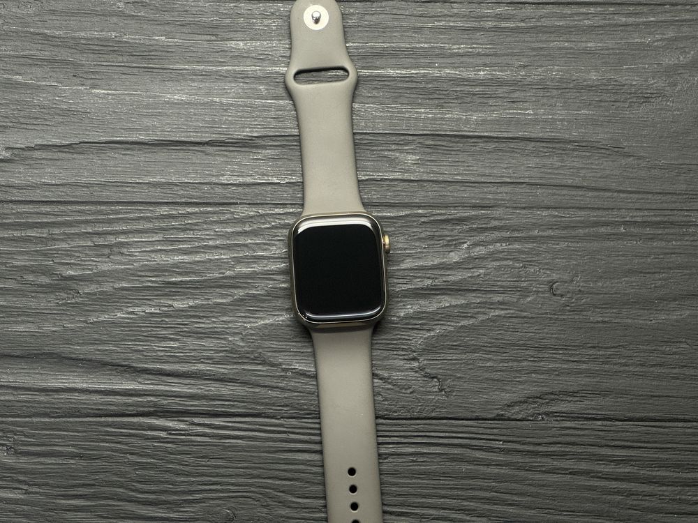 MAГAЗИН Apple Watch Series 9 45mm Stainless Steel Gold Trade-In/Oбмeн