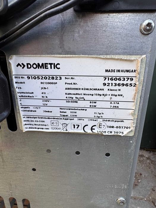 Lodówka DOMETIC RC1200 EGP Waeco