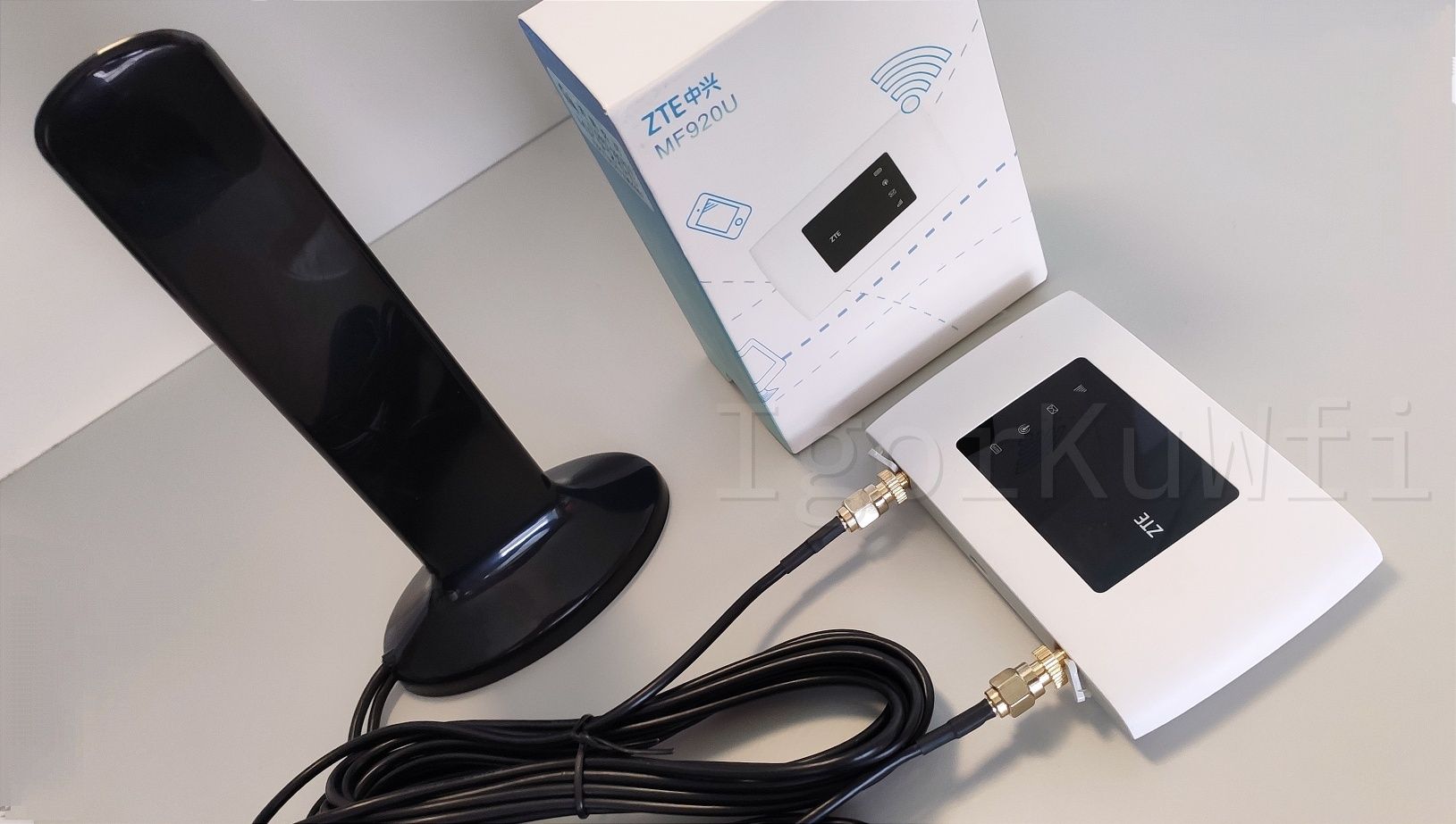 Комплект Интернета ZTE 4G Усиливающей Антенной 6dBi / SIM в Подарок!