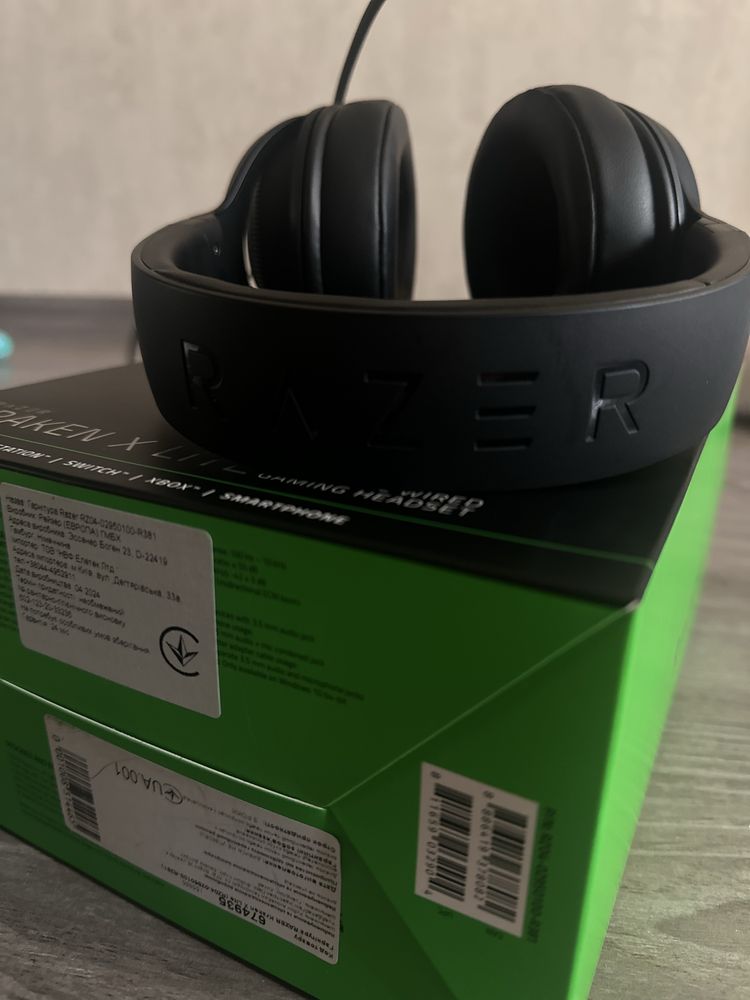 Razer Kraken X Lite – новые, в коробке, без использования