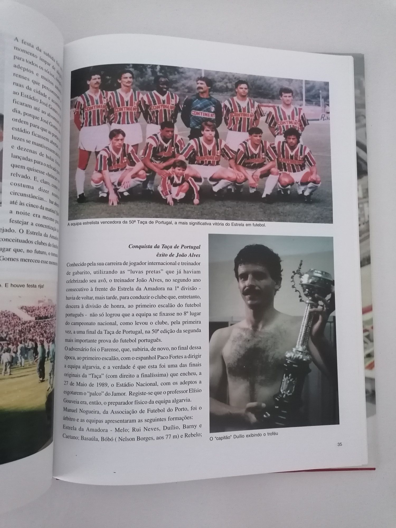 Livro do Clube de Futebol Estrela da Amadora 1932 a 2000