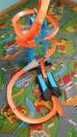 DUŻY TOR samochodowy PODNIEBNE KRAKSY Hot Wheels Sky Crash Tower