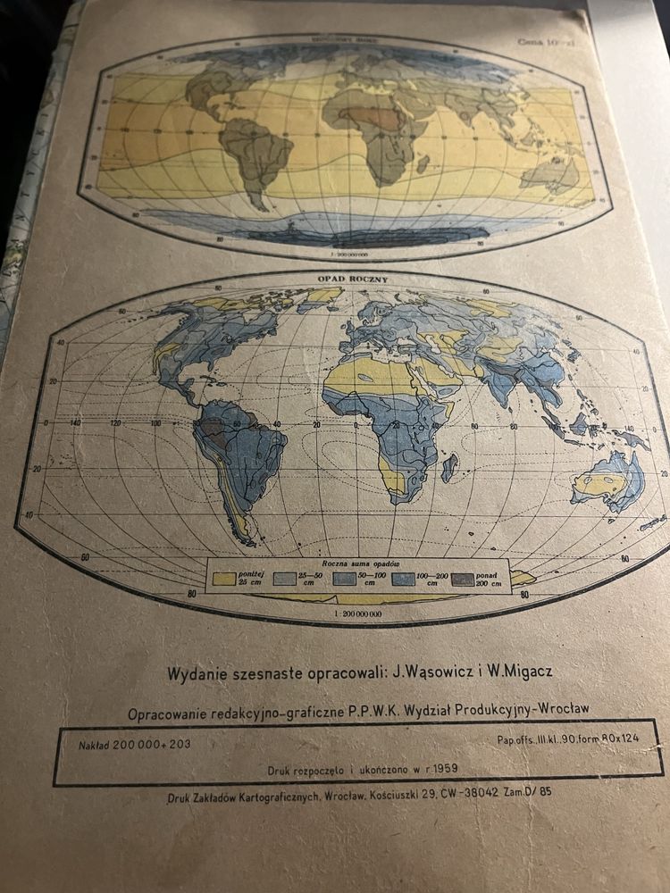 Eugeniusz Romer Mały atlas geograficzny MNP