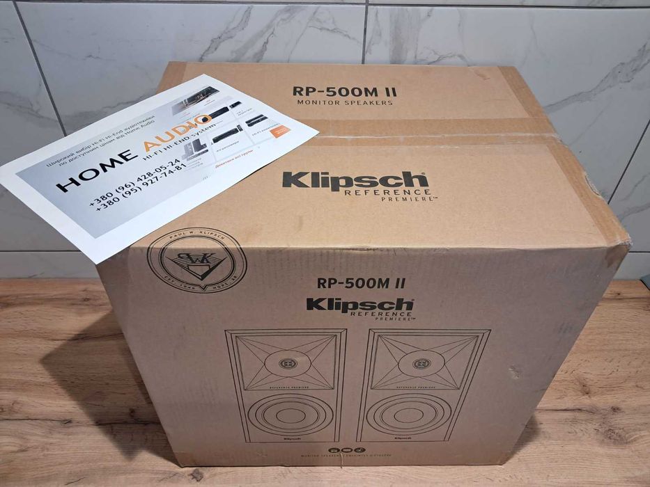 Акустика Klipsch RP-500M II(RF-7 III/RP-8000F II/R-50M/RP-1200SW)