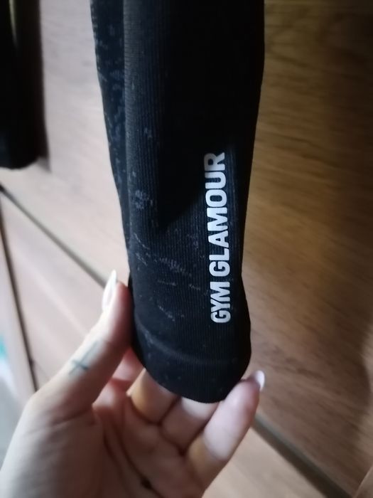 Legginsy Gym GLAMOUR Marble rozm M