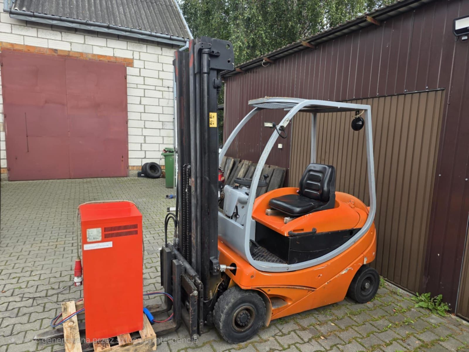 Wózek widłowy elektryczny Atlant balkancar triplex