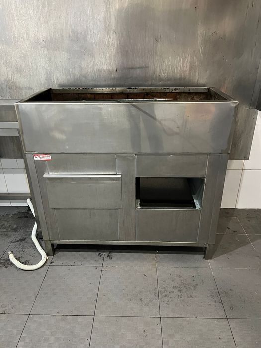 Vendo grelhador inox a carvao