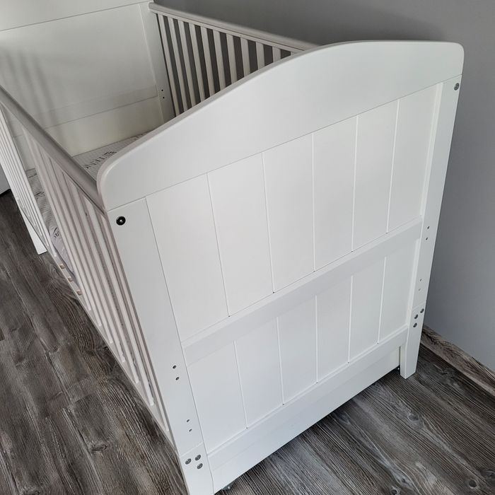 łóżeczko niemowlęce/dziecięce 2w1 Woodies Hampton Cot Będzie 140x70