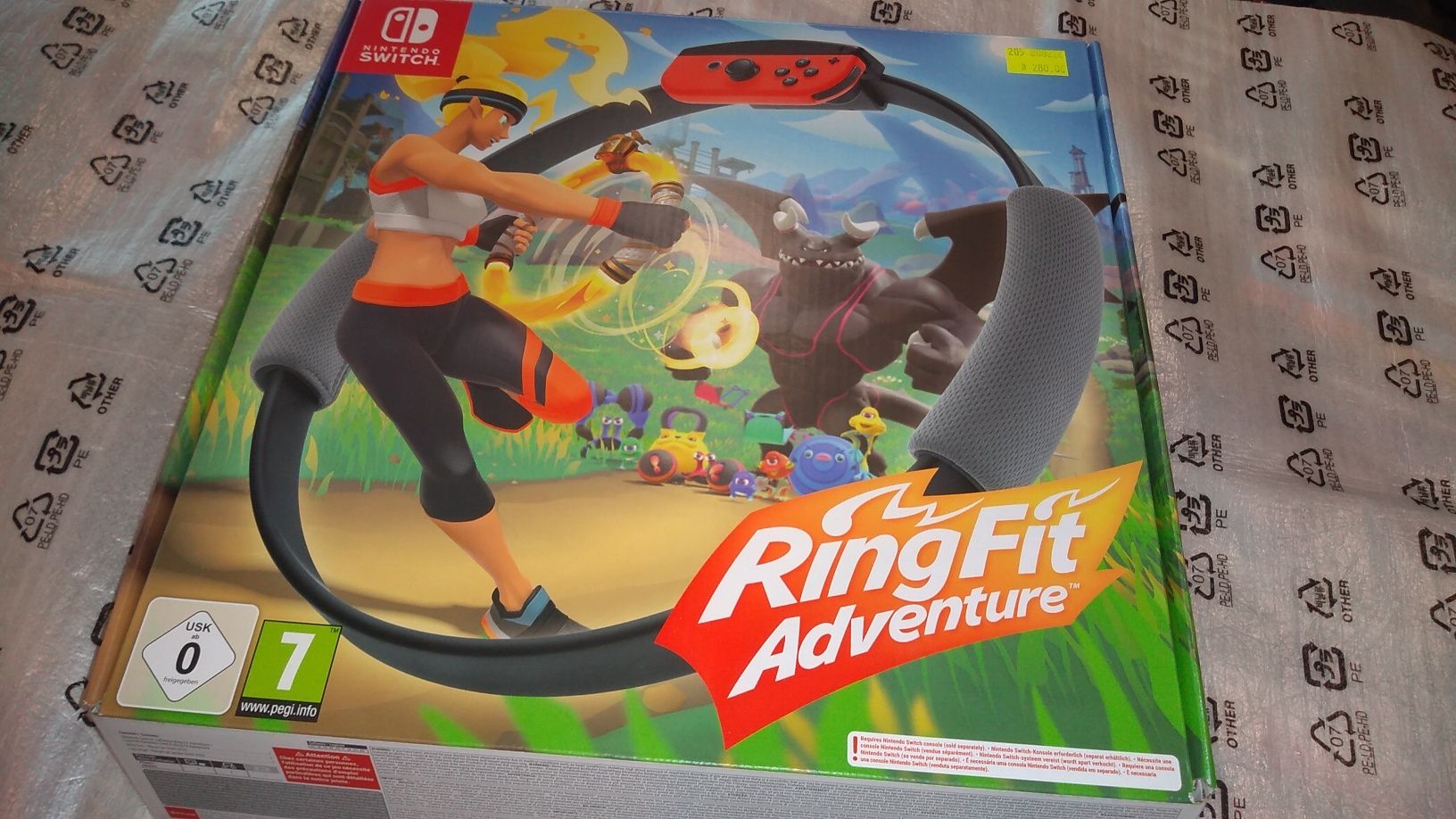 Ring Fit Ringfit Adventure Nintendo Switch idealna możliwość zamiany