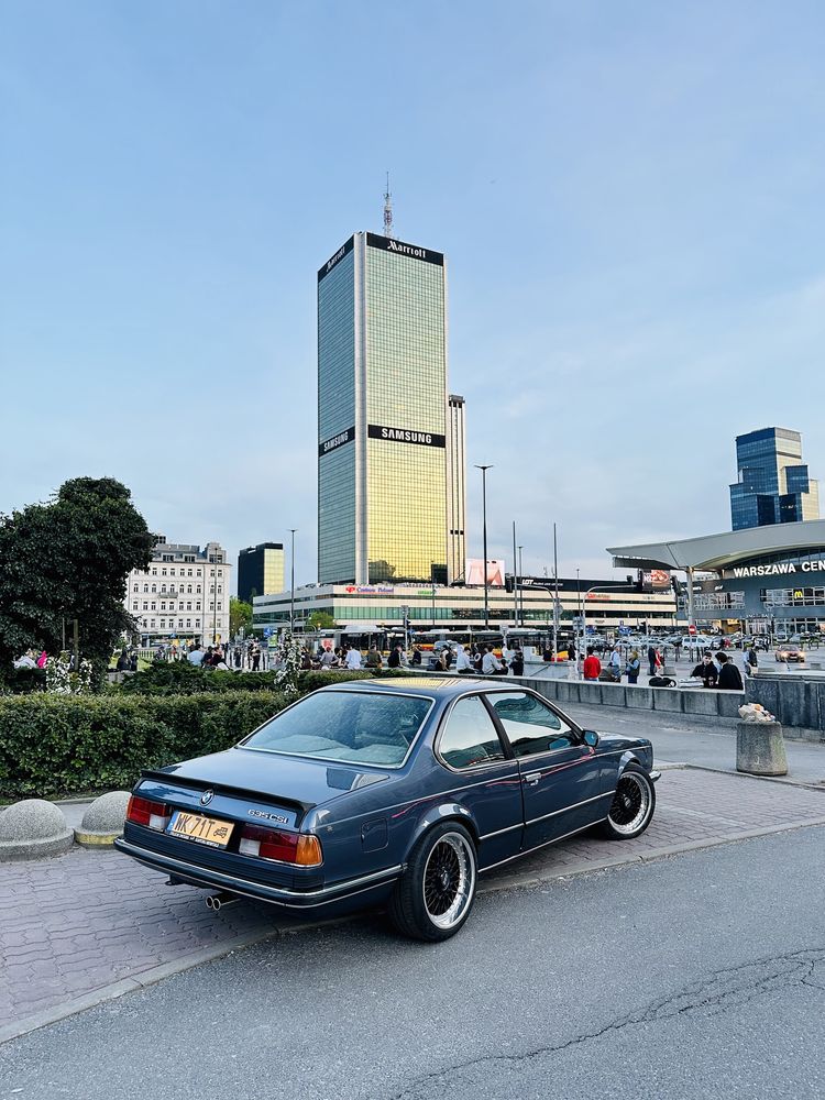 BMW seria 6 E24 635 CSi Szwajcar Europa rekin Recaro Black Hella BBS