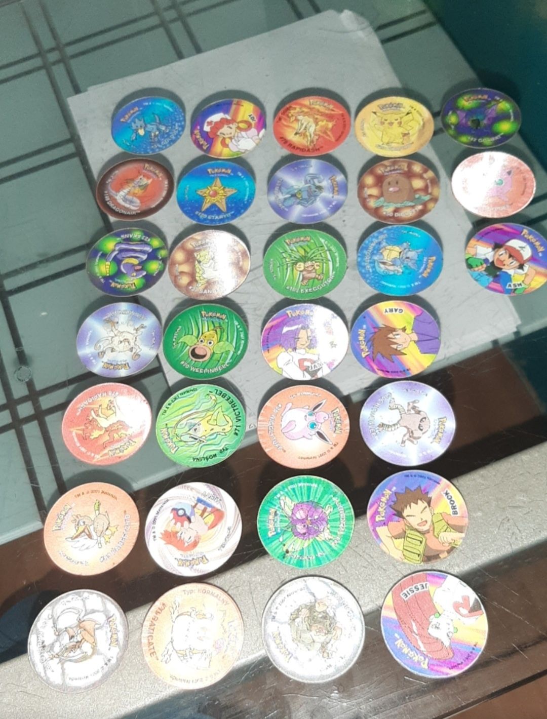 Żetony pokemon tazo