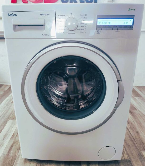 Pralka Amica AWG7123CD nowe łożyska stan bdb 7kg 1200obr.