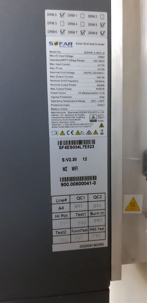 Falownik Sofar Solar 4.4 KTLX