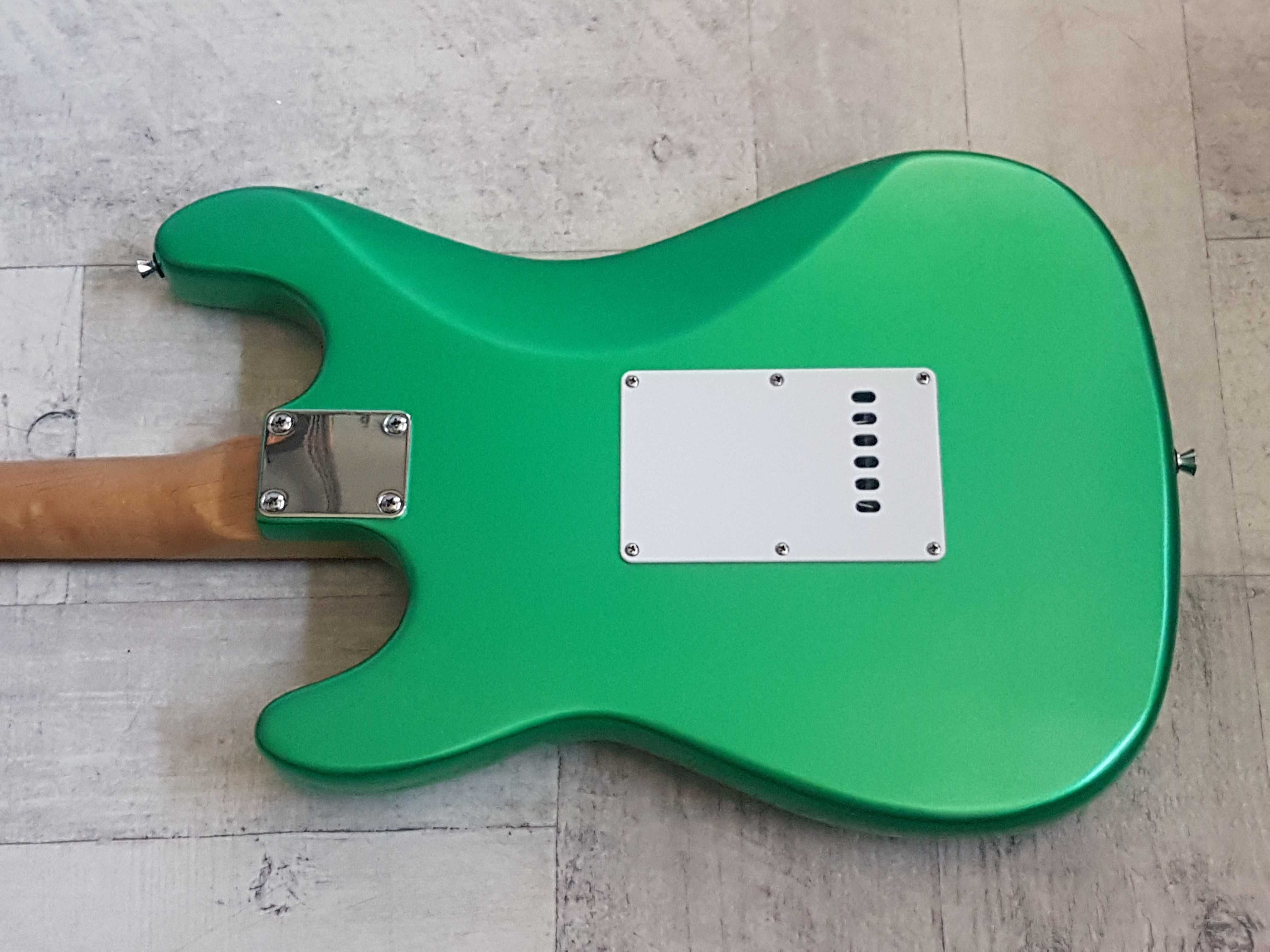 Gitara Elektryczna Alba Green Metallic-HSS- wysyłka Gratis lub zamiana