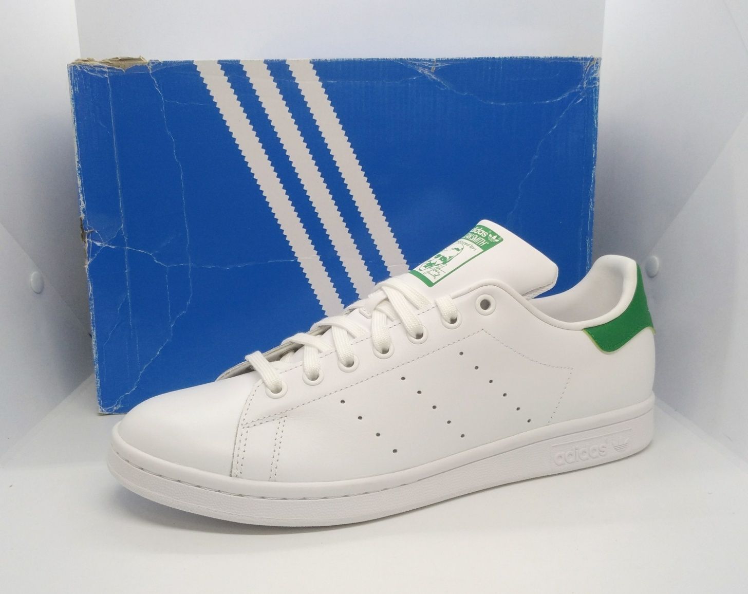 кожаные 28,5см кроссовки Adidas Stan Smith оригинал