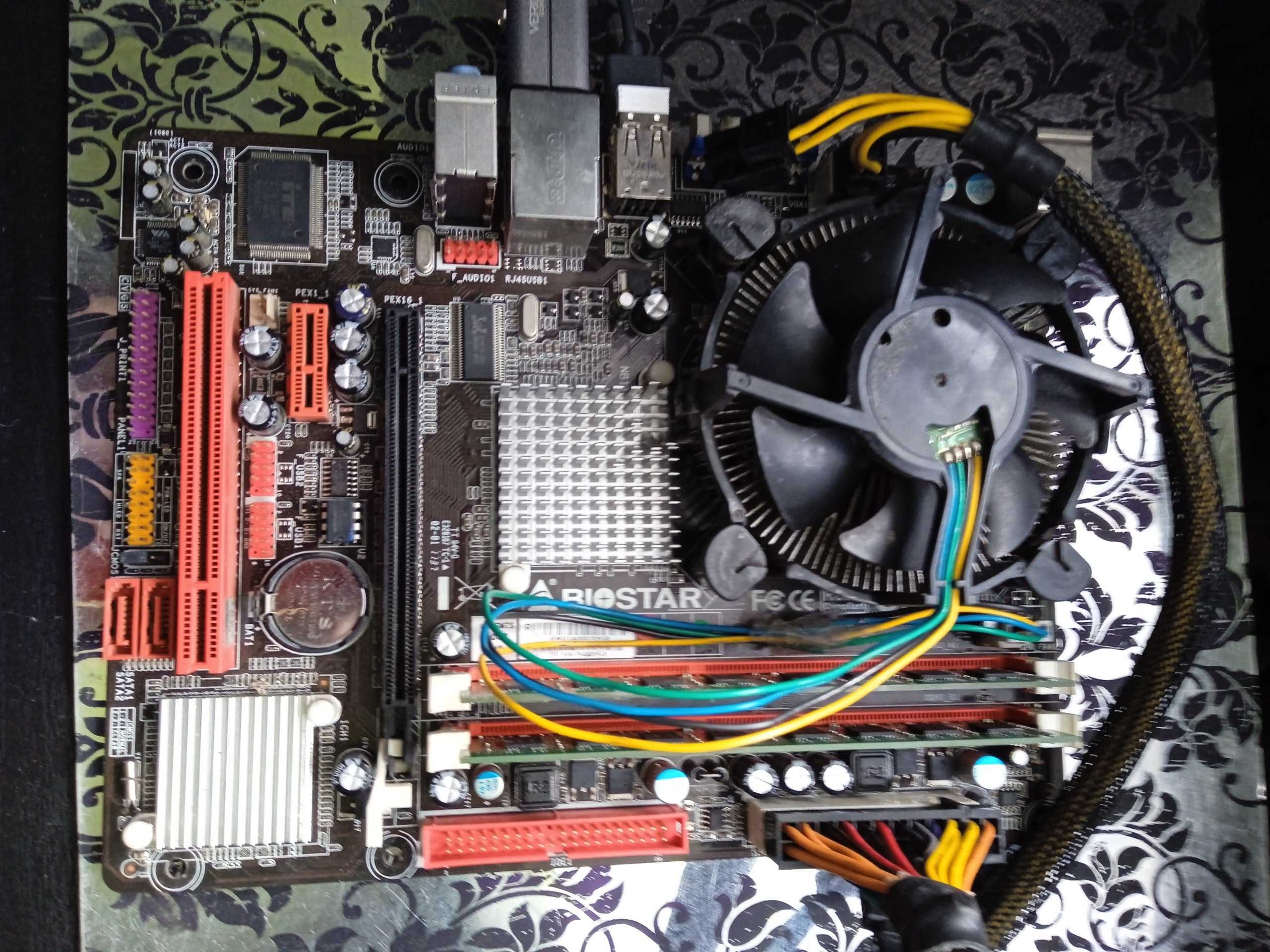Комплект Xeon E5450 + Biostar G41D3C + 8 ГБ DDR3