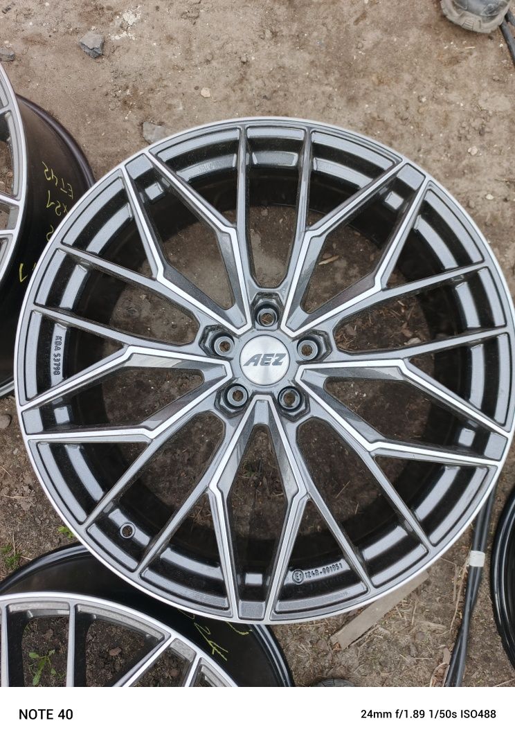 Nowe felgi aluminiowe oryginał AEZ 2 szerokości 5x112