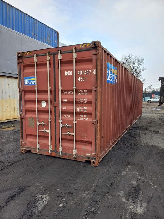 Kontener morski magazynowy 40 DV/HC 12 metrowy