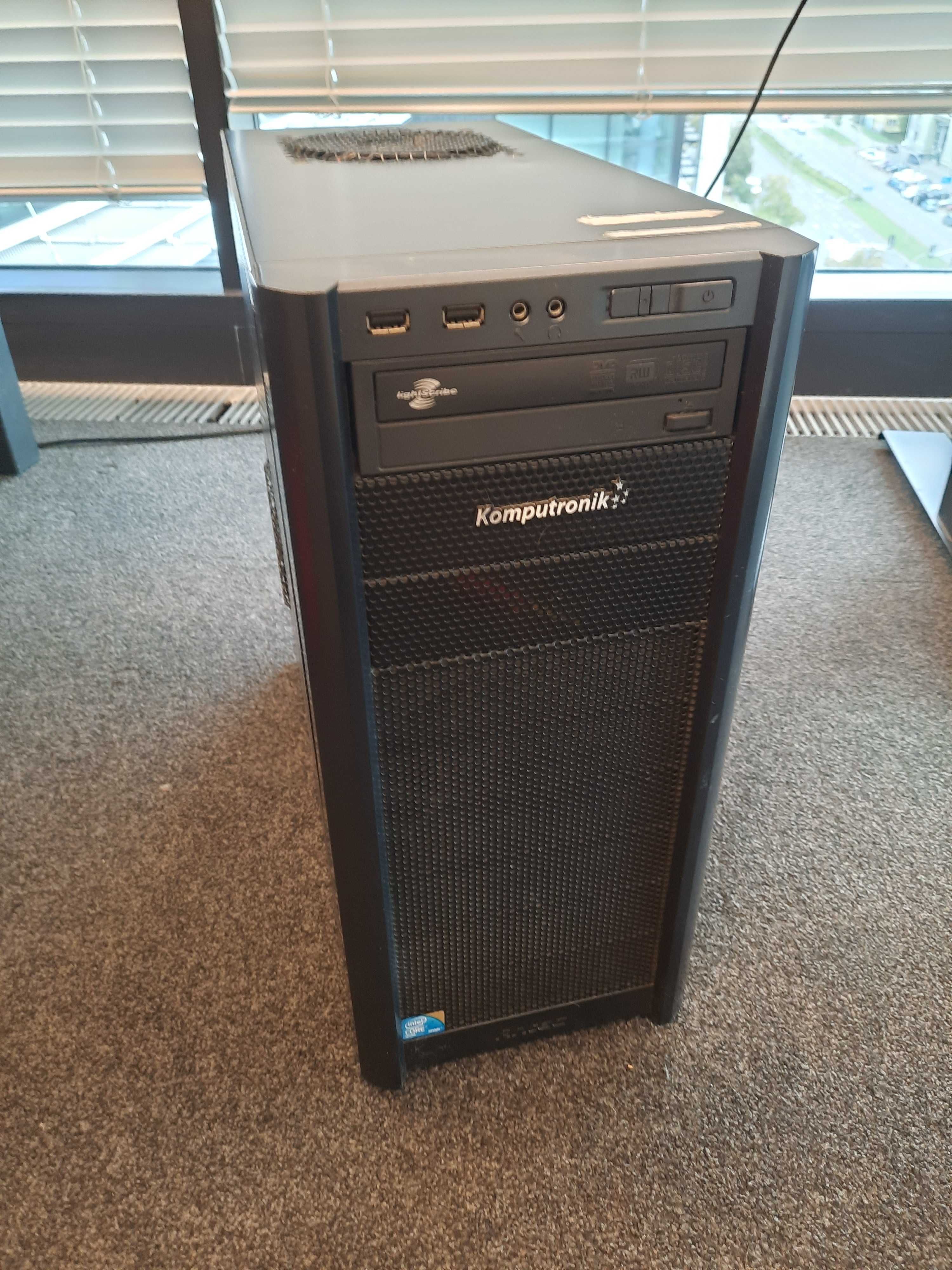 Komputer stacjo. NVIDIA GeForce GTX 750TI 4GB, Intel Core 2Quad Q9550