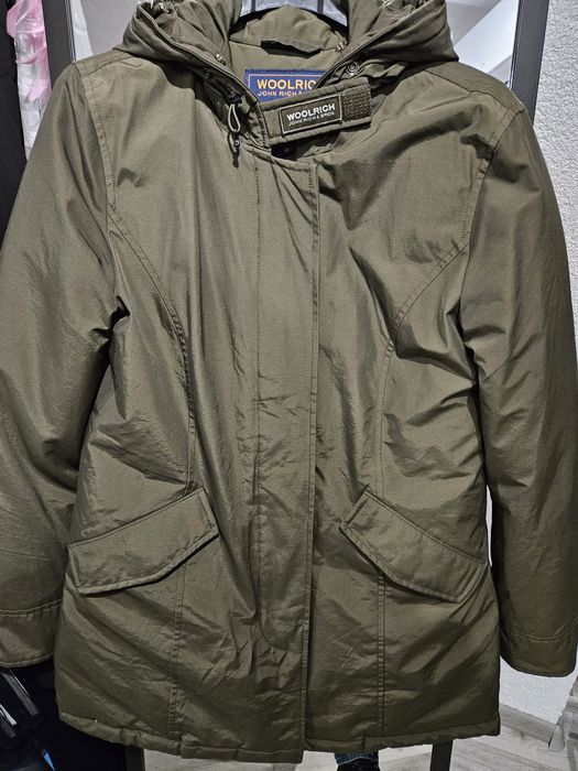 Kurtka zimowa ocieplana płaszcz WOOLRICH roz xl 42