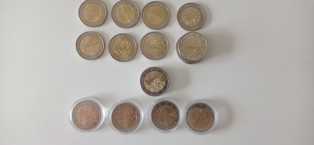 Moedas comemorativas do Euro