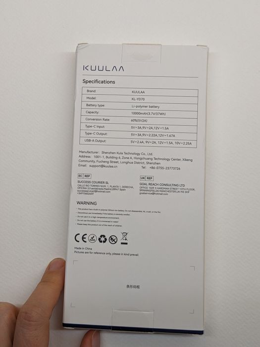 Повербанк 22.5W 10000mah Power bank