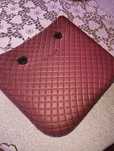 Obag mini pikowane bordo