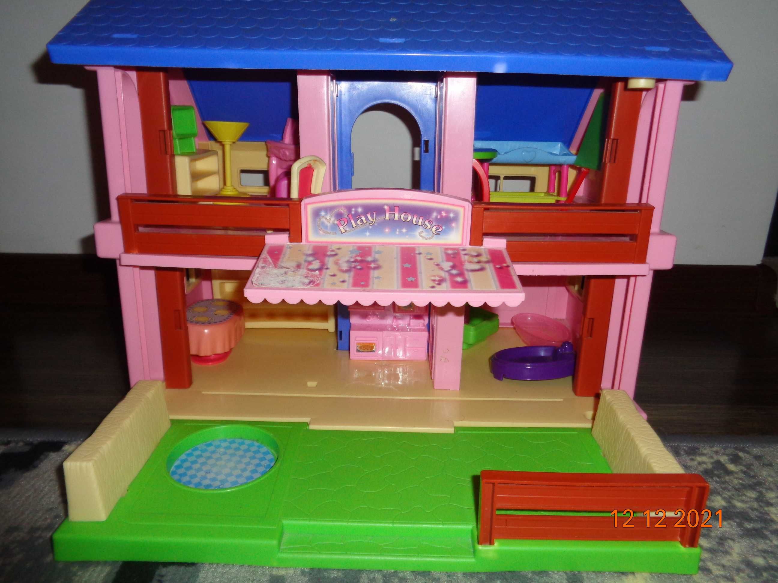 PLAY HOUSE WADER domek dla lalek z akcesoriami