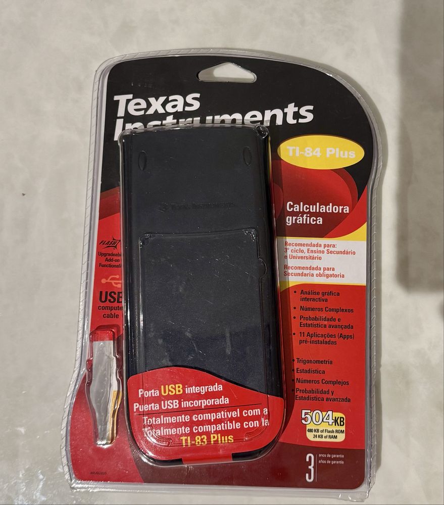 Calculadora Gráfica TEXAS TI-84 Plus