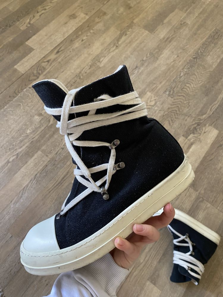 кеды Rick Owens hexagram