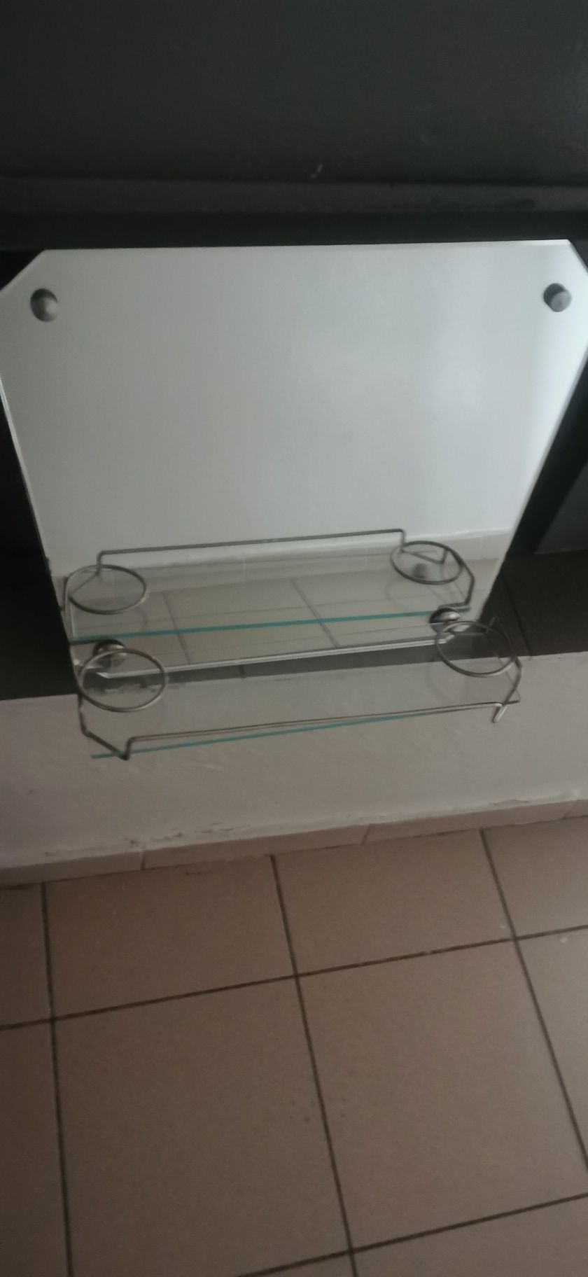 Lustro łazienkowe PRL