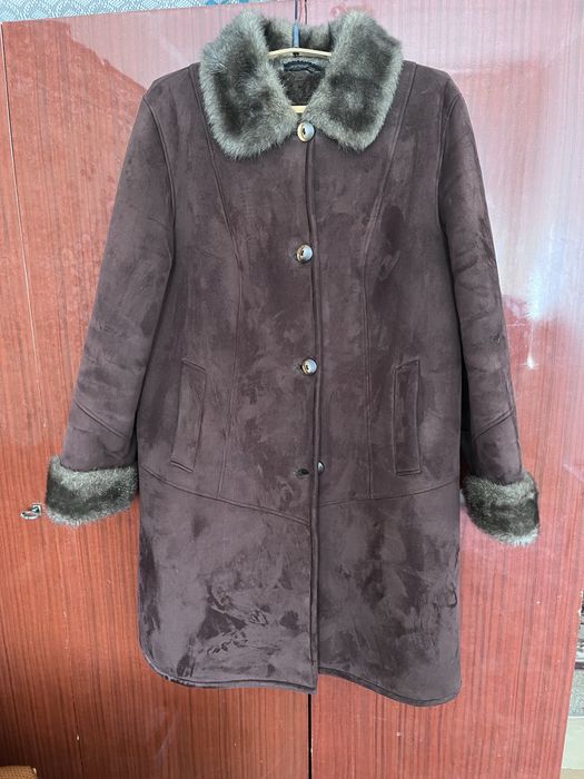 Дубленка жіноча штучна