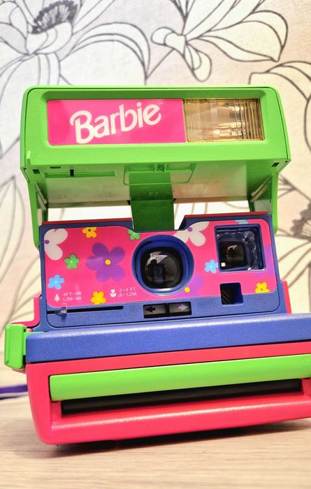 Polaroid Barbie na wkłady typu 600 Unikat Sprawny