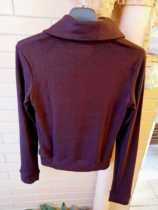 Pólo castanho de senhora L