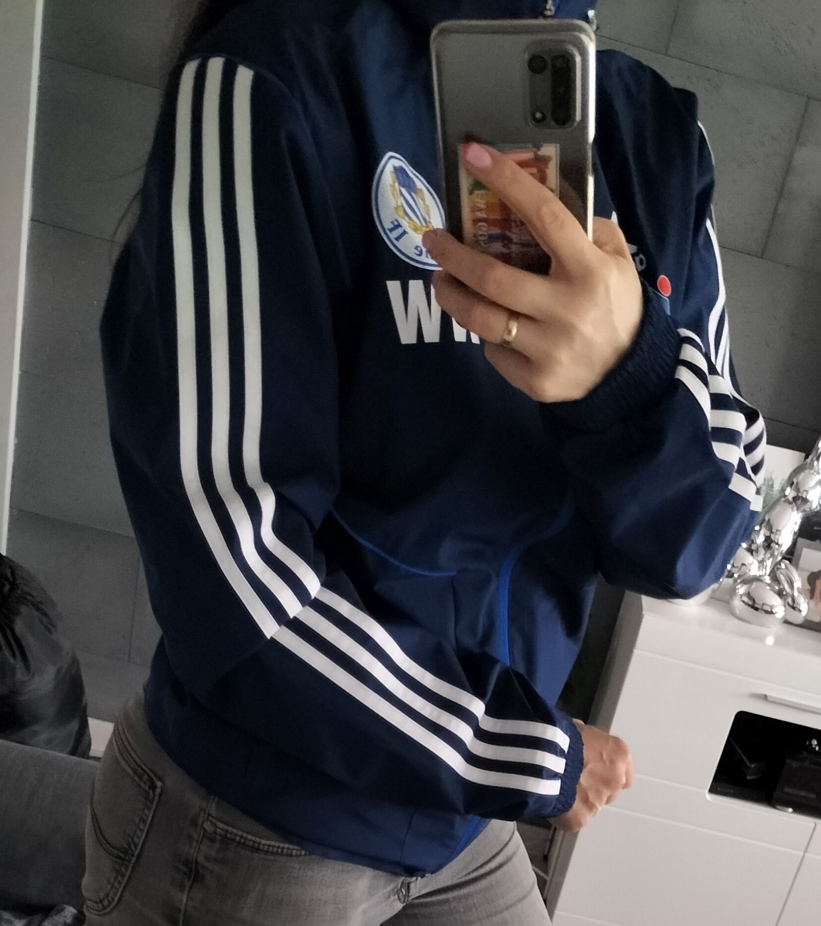 Adidas przejściowa kurtka jak nowa