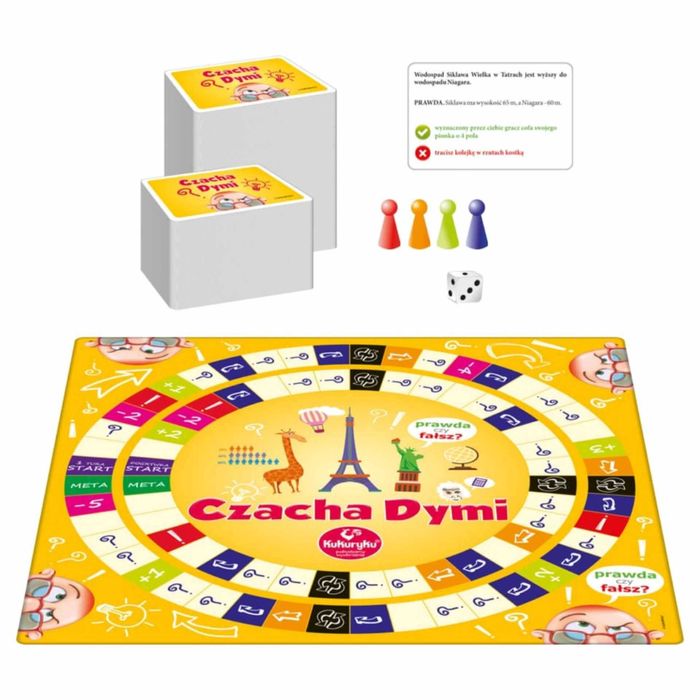 CZACHA DYMI Gra Kukuryku - Zabawa i Trening Umysłu