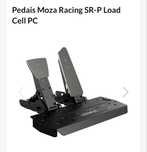 Pedais Moza Racing SR-P Load Cell para pc