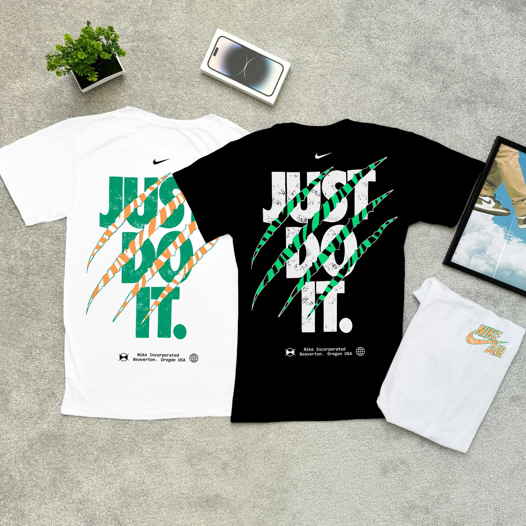 BIG LOGO - Футболка Nike Swoosh By - ХС С М Л ХЛ - Найк новая - Jordan
