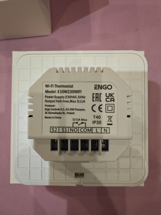 ENGO regulator temperatury E10W230WiFi internetowy podtynk nowy 5 szt.