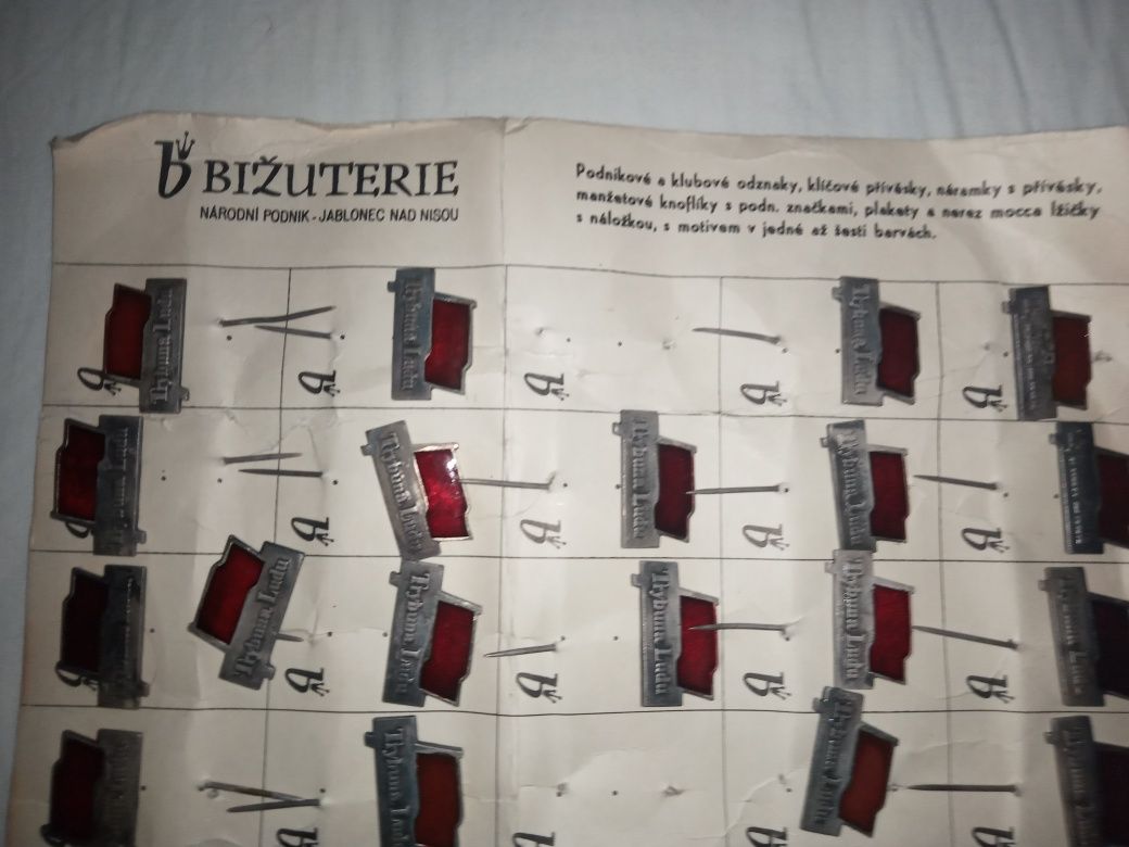 Wpinki, przypinki Trybuna ludu prl