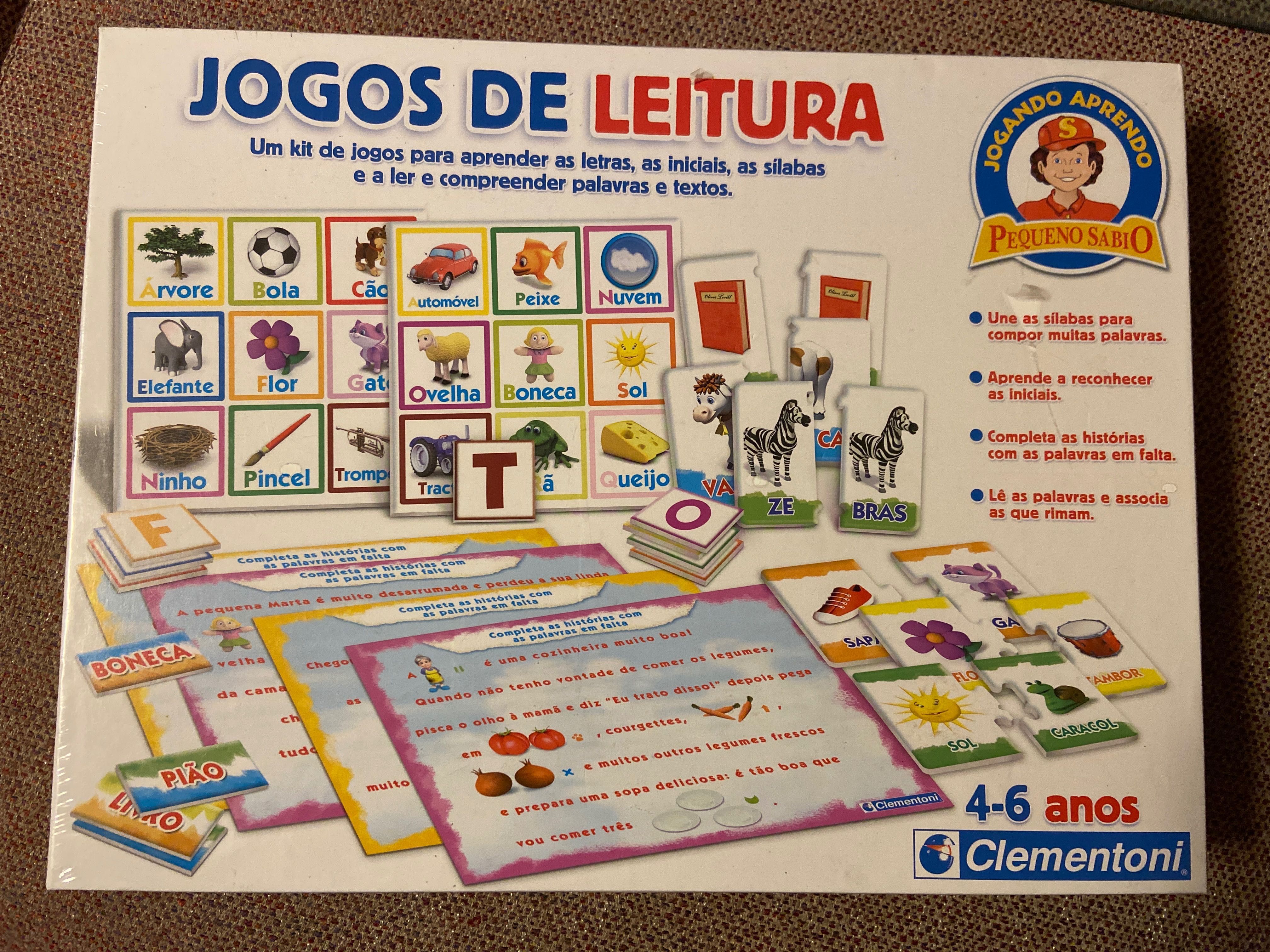 Jogos de Leitura 4-6anos NOVO